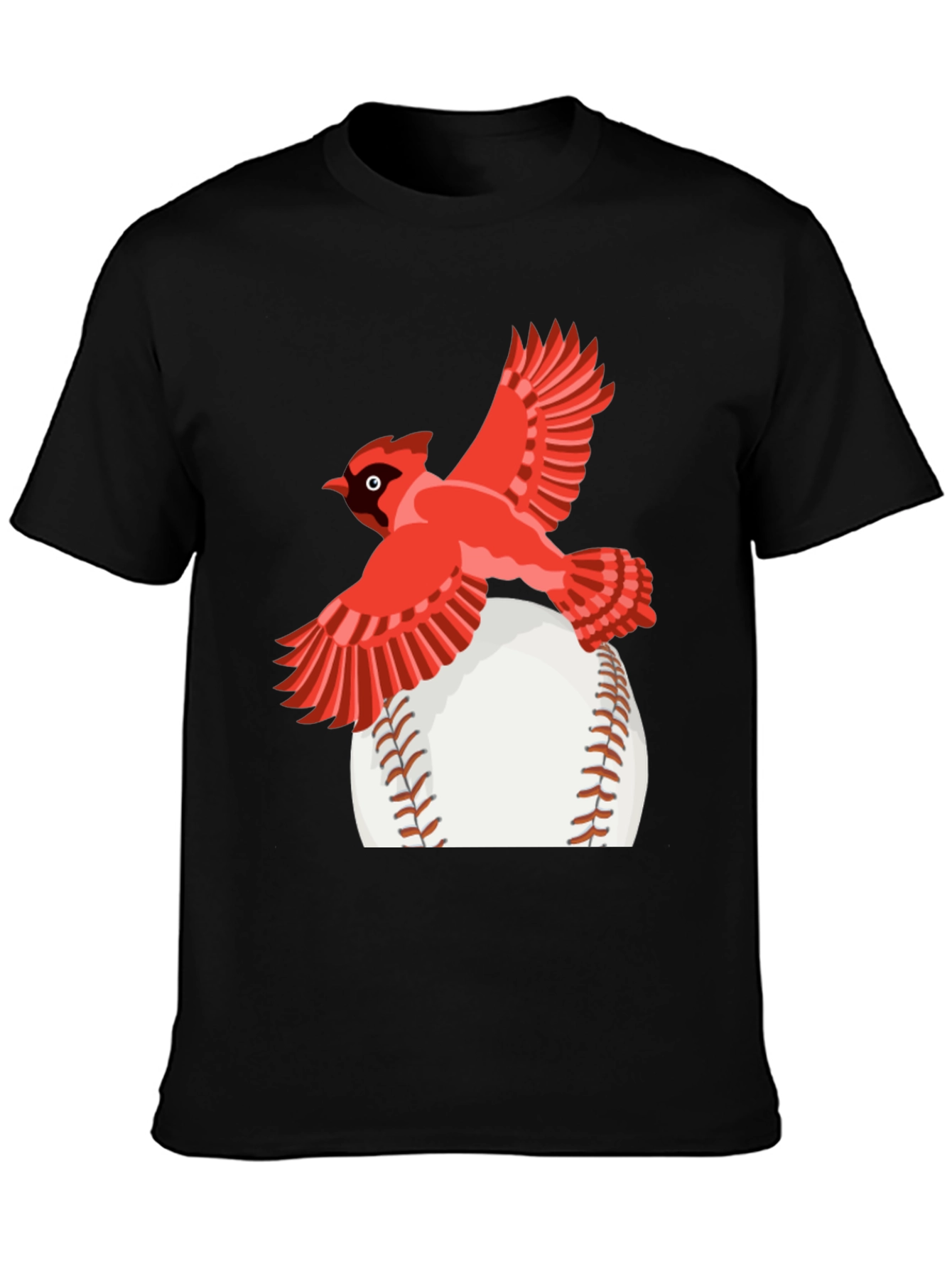 Cardinal Baseball Graphic T-Shirt