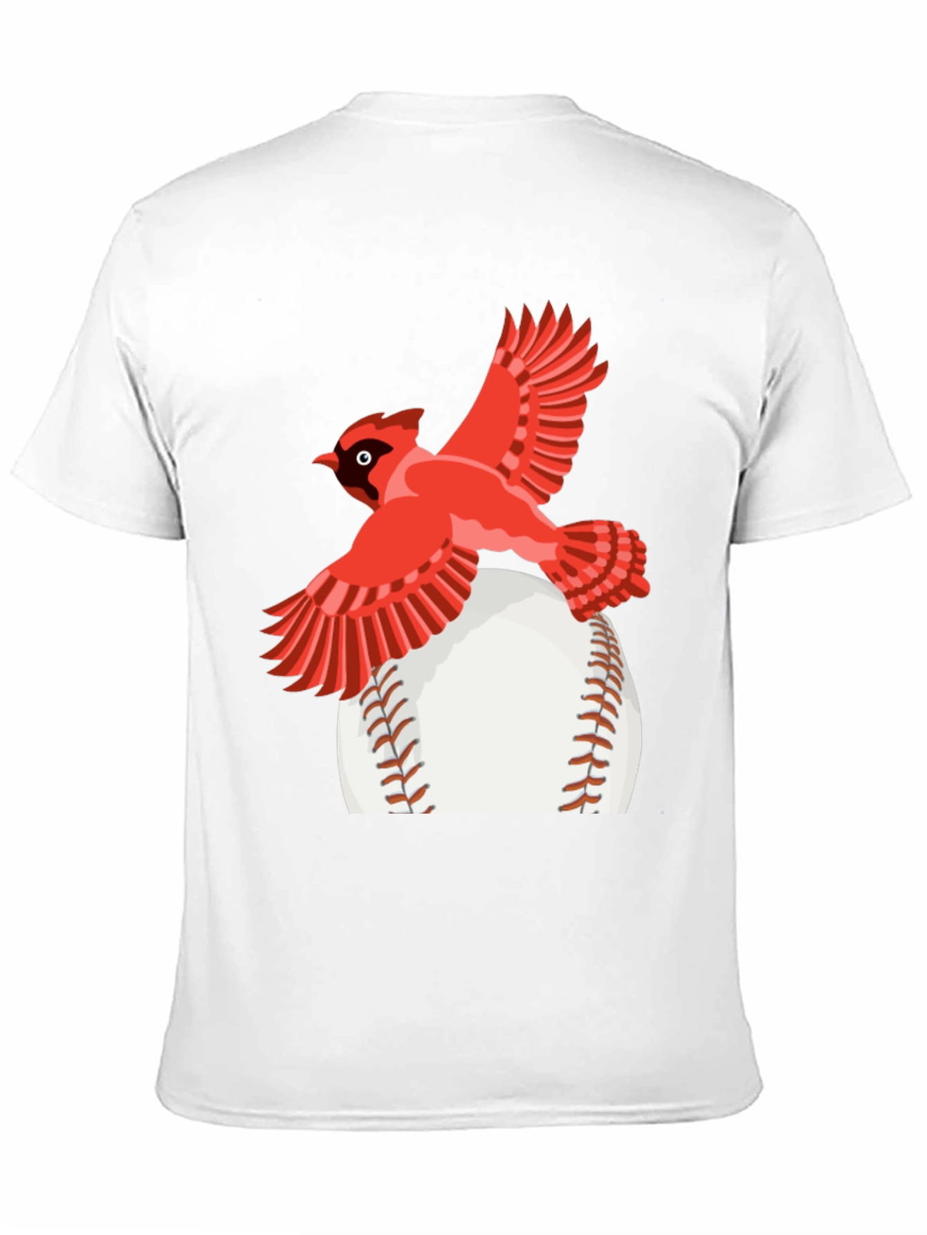 Cardinal Baseball Graphic T-Shirt