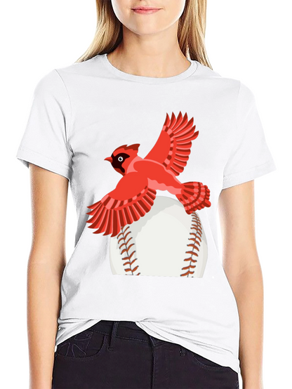 Cardinal Baseball Graphic T-Shirt