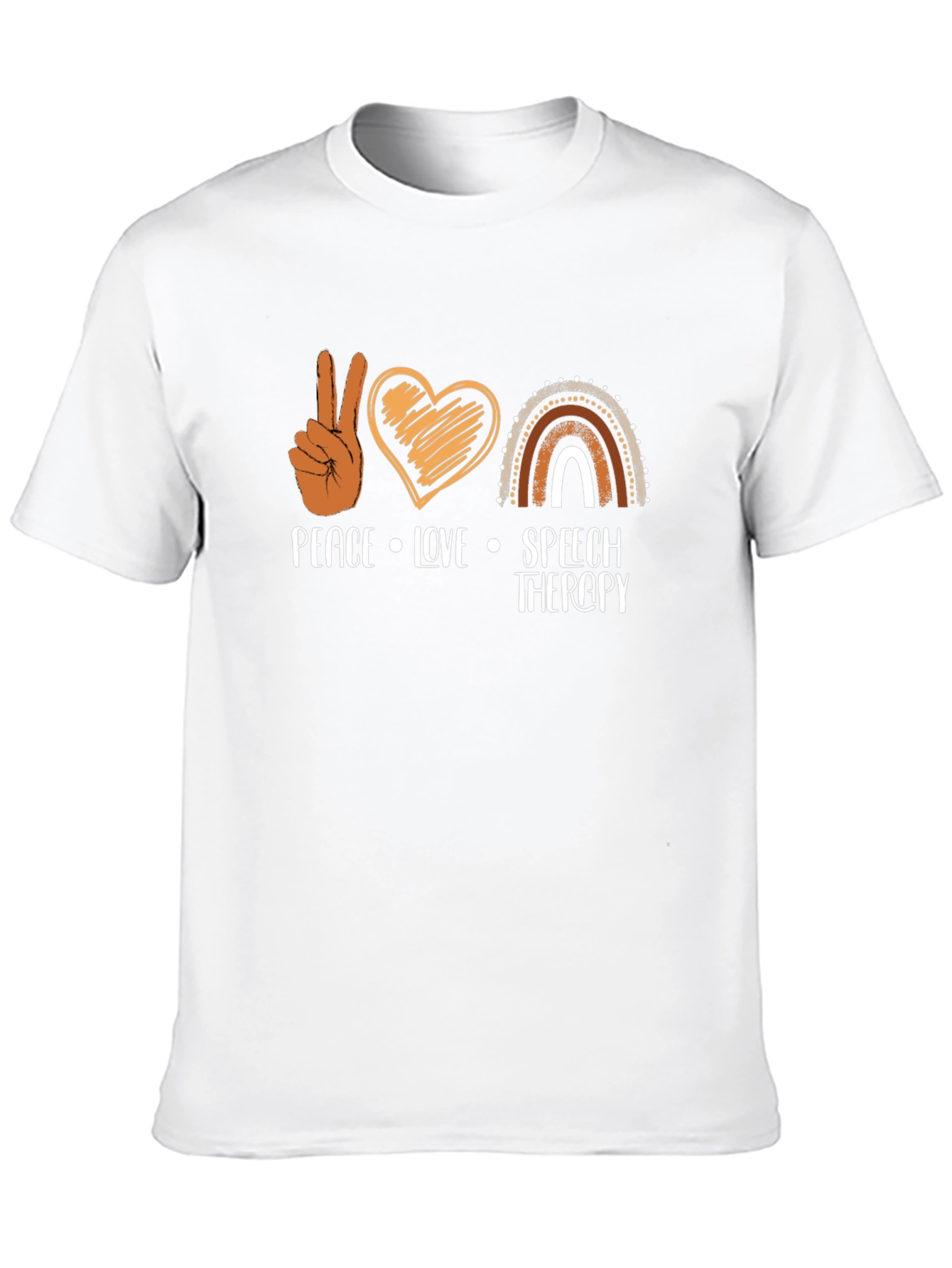 Peace Love Speech Therapy T-Shirt