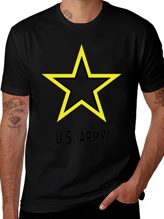 U.S. Army Star Graphic Black T-Shirt