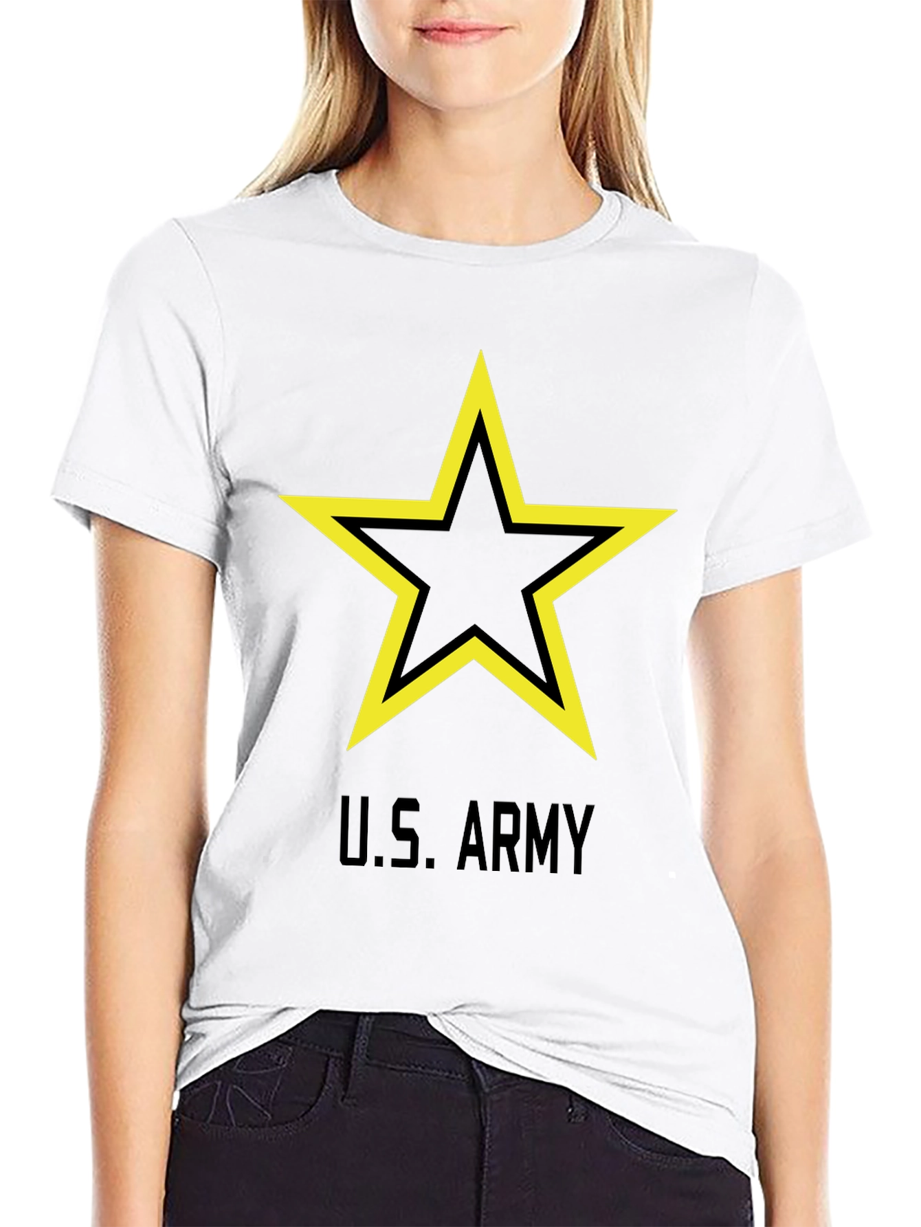 U.S. Army Star Graphic Black T-Shirt