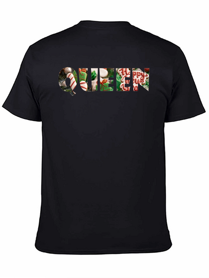 Holiday Queen Tee - Christmas Graphic T-Shirt
