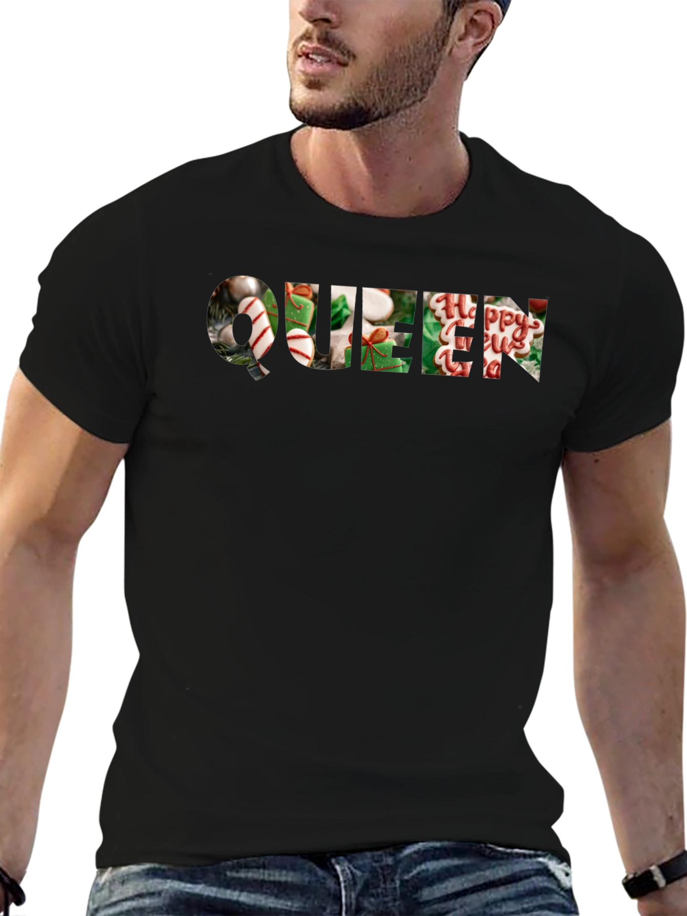 Holiday Queen Tee - Christmas Graphic T-Shirt