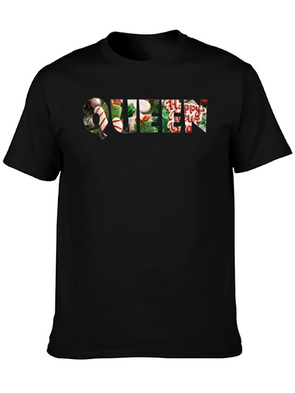 Holiday Queen Tee - Christmas Graphic T-Shirt