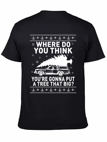 Funny Christmas Vacation Tree Car T-Shirt