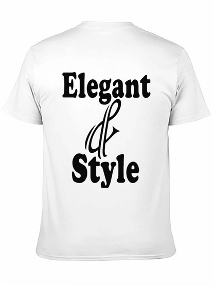 Elegant Style Black T-Shirt