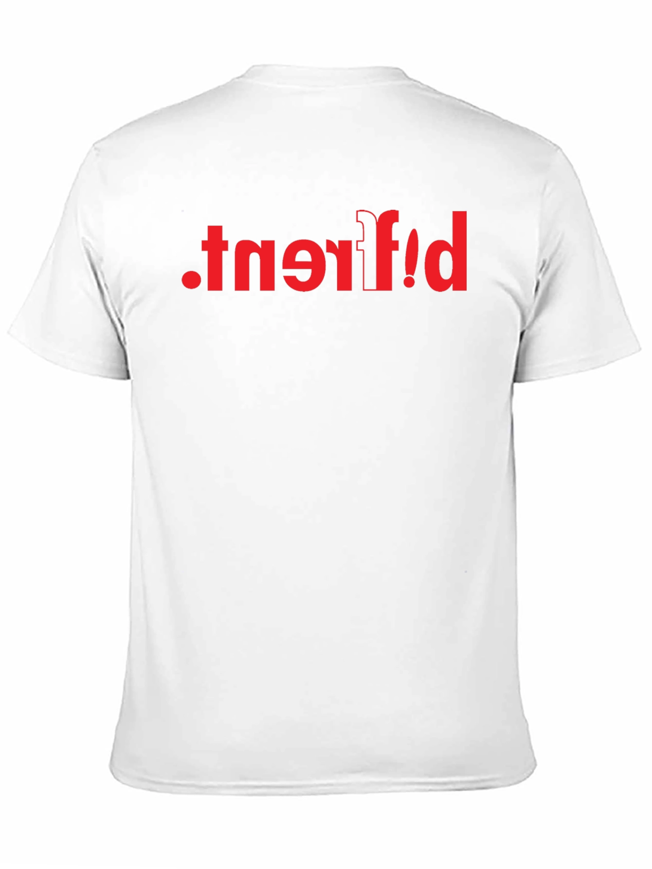 Different T-Shirt Novelty Graphic Tee Casual Wear