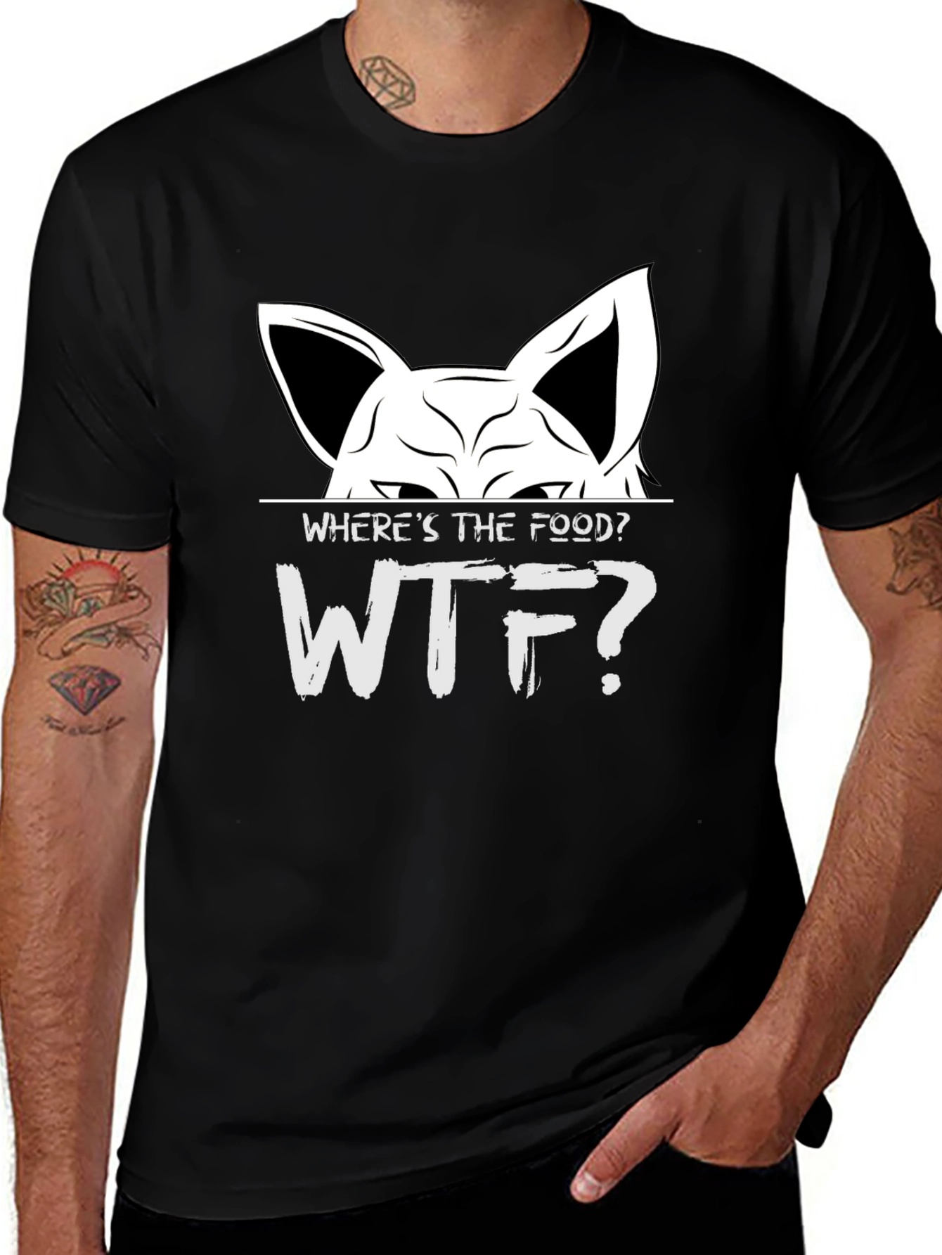 WTF Wheres The Food? Graphic T-Shirt