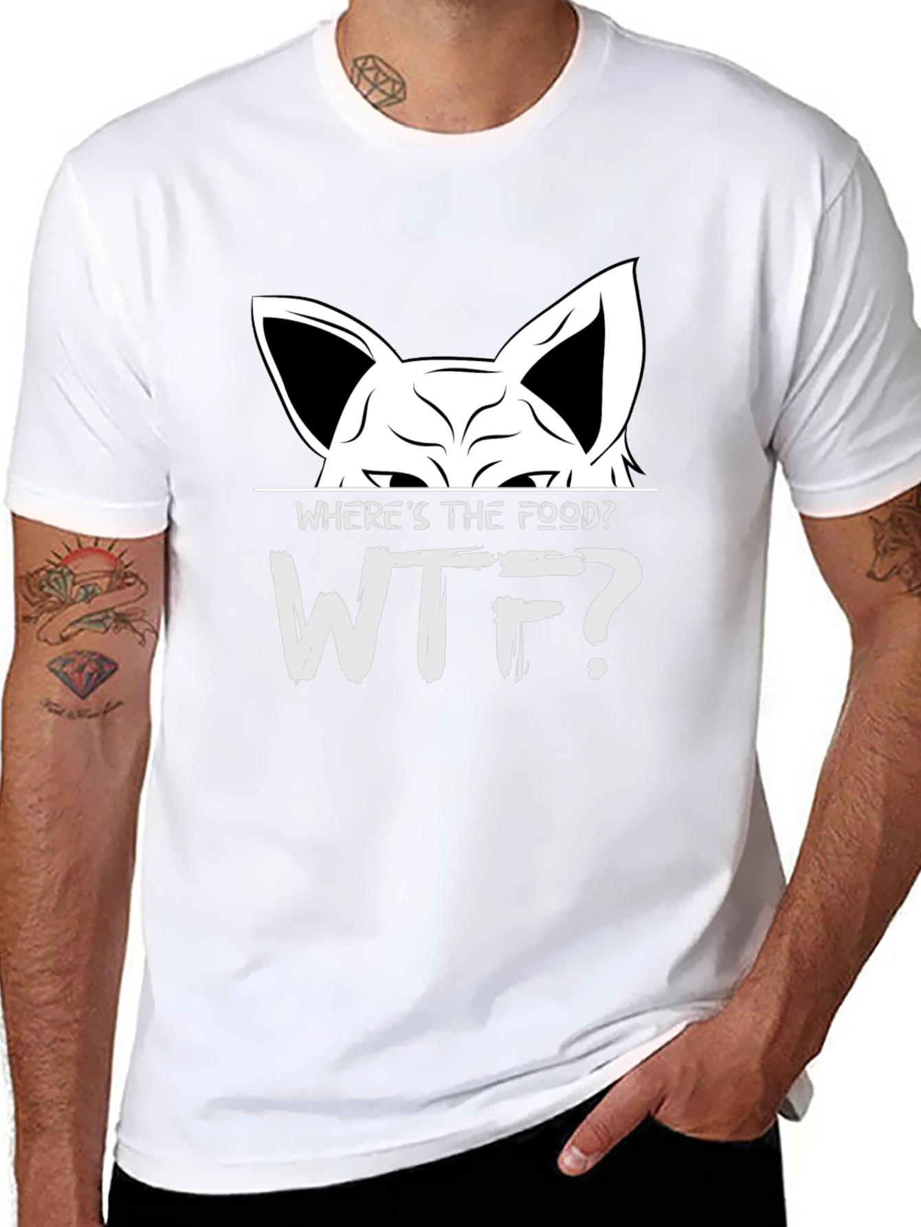 WTF Wheres The Food? Graphic T-Shirt