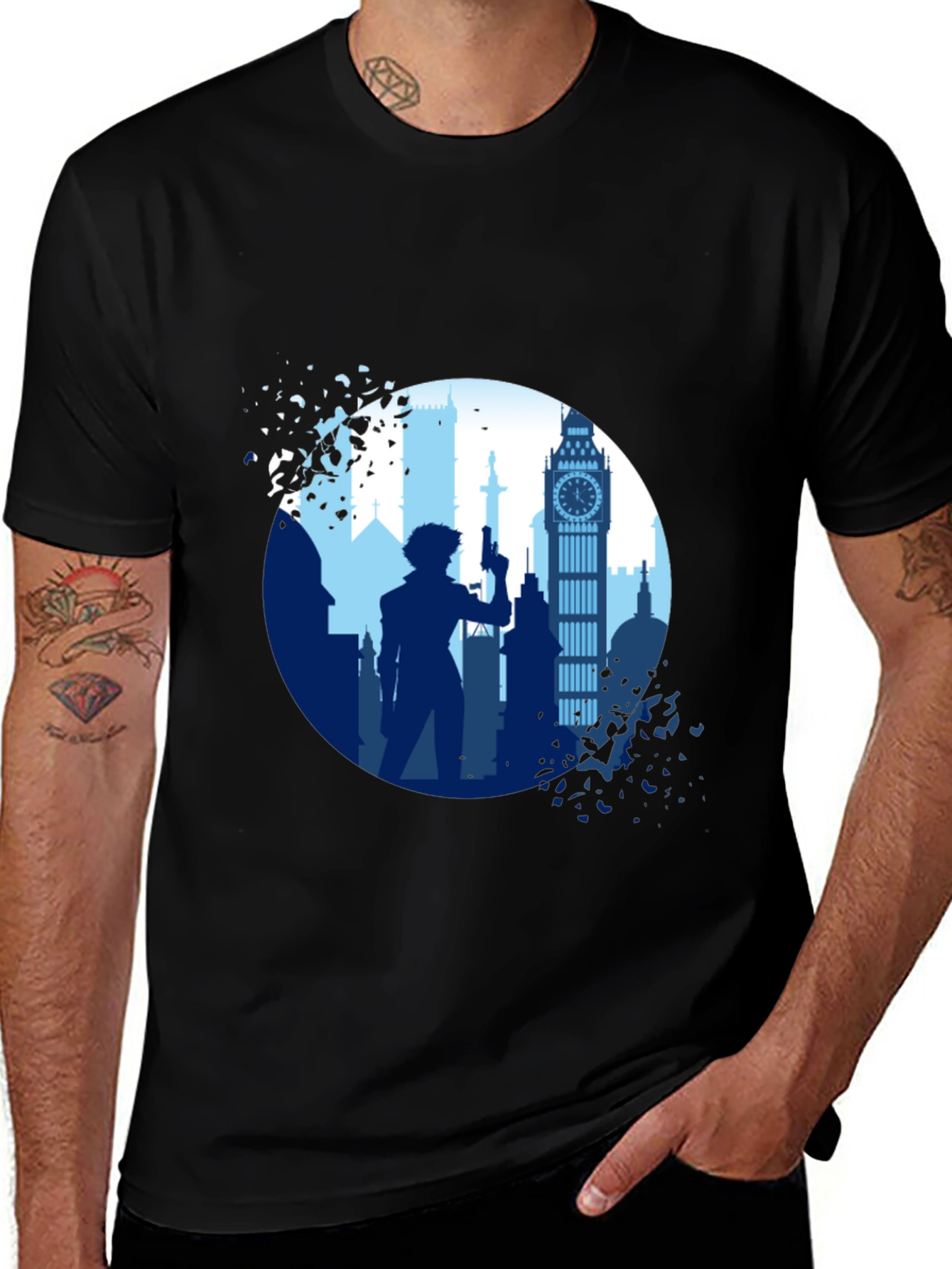London Silhouette Graphic T-Shirt