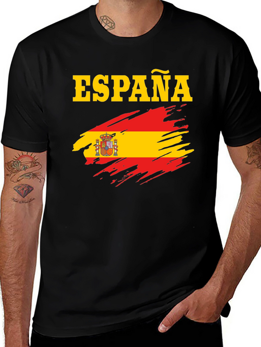 España Flag T-Shirt - Spain Pride Tee