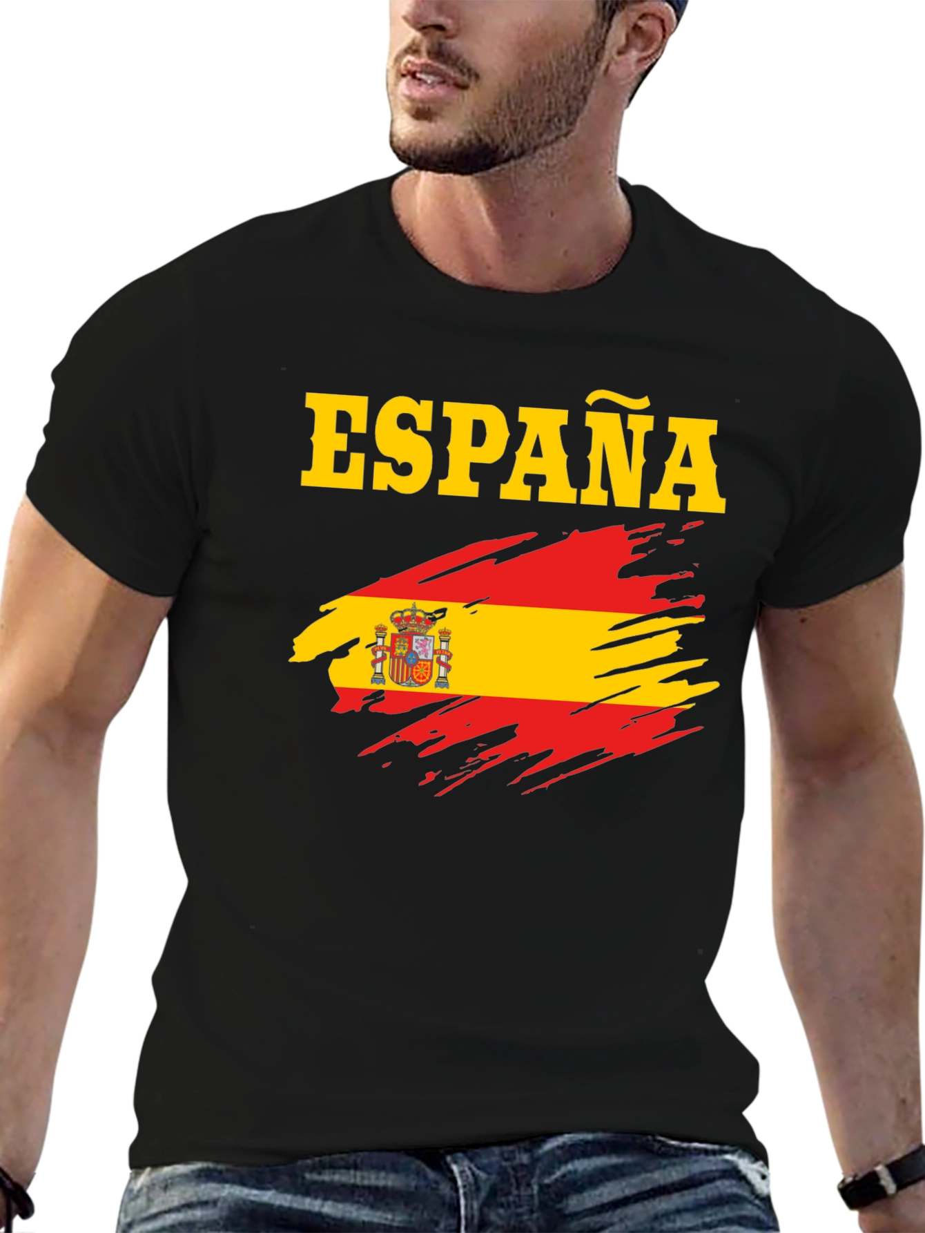 España Flag T-Shirt - Spain Pride Tee