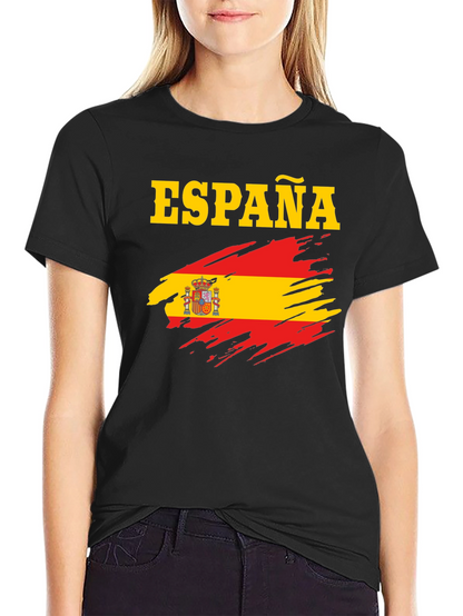 España Flag T-Shirt - Spain Pride Tee