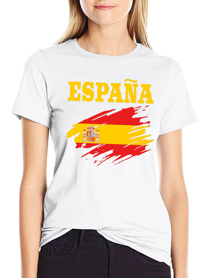 España Flag T-Shirt - Spain Pride Tee