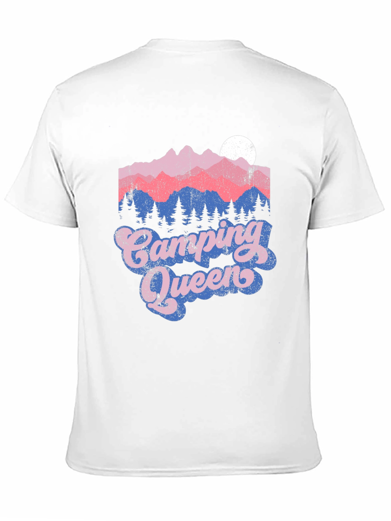 Camping Queen Tee - Mountain Graphic T-Shirt
