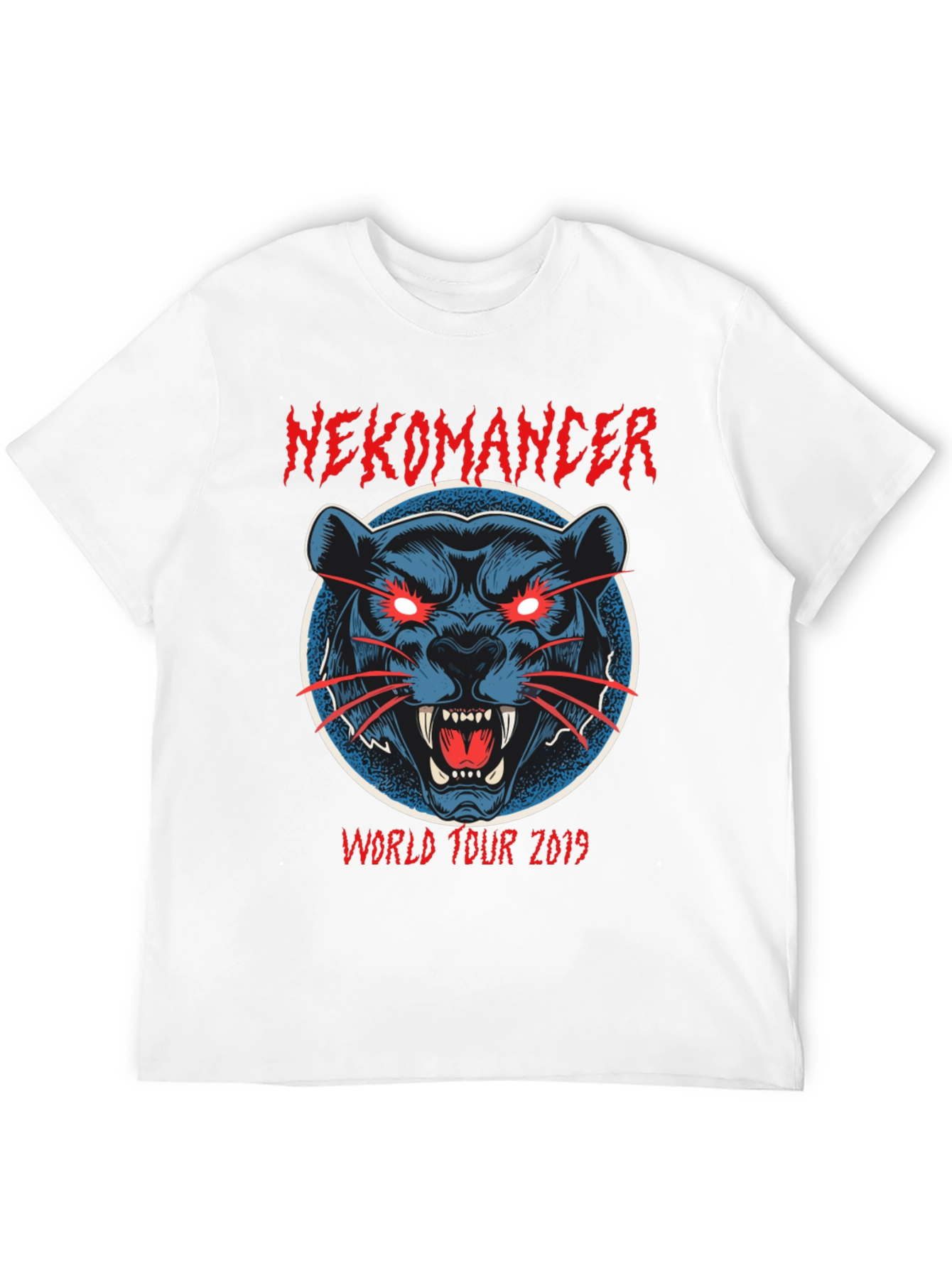 Nekomancer World Tour 2019 Graphic T-Shirt