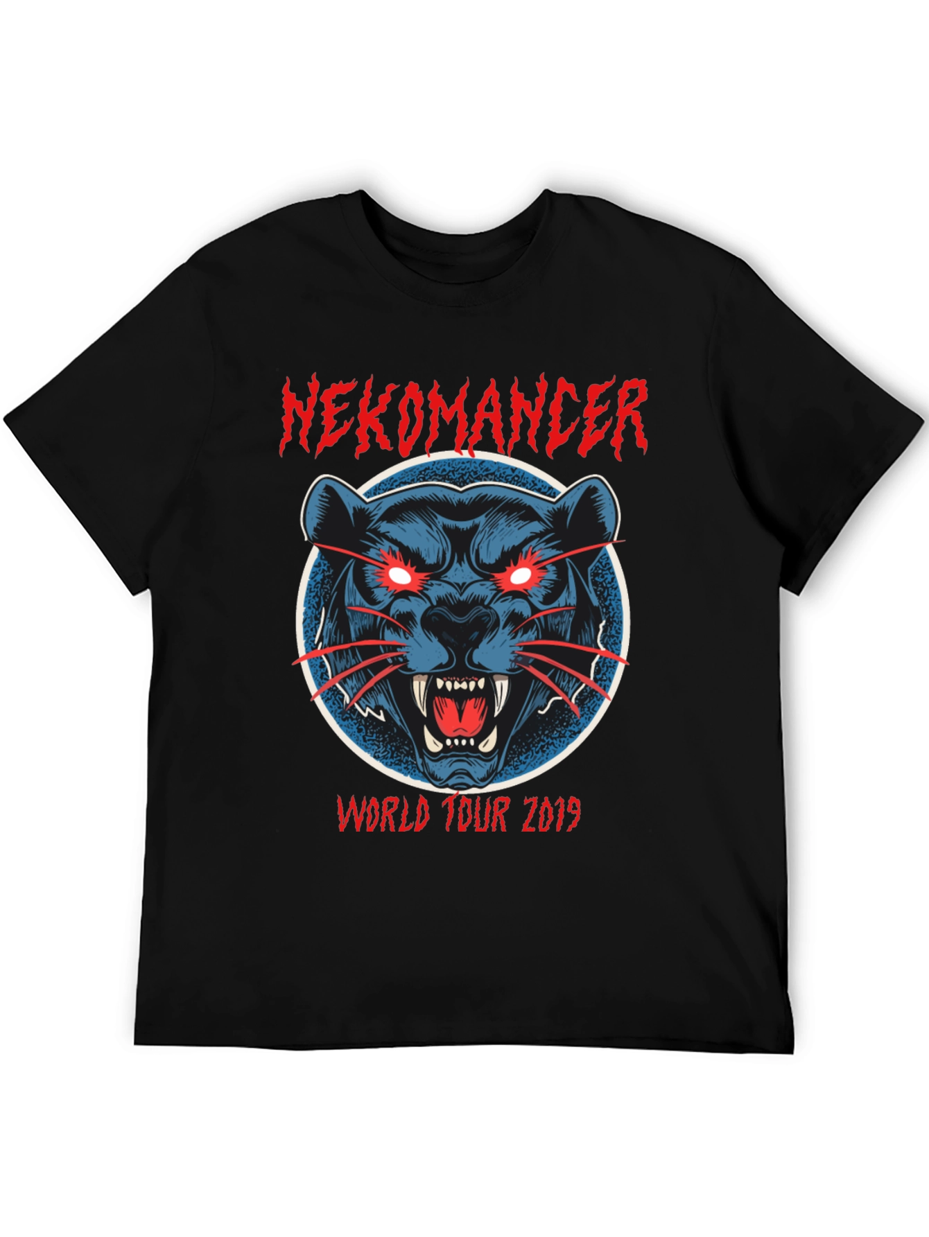 Nekomancer World Tour 2019 Graphic T-Shirt