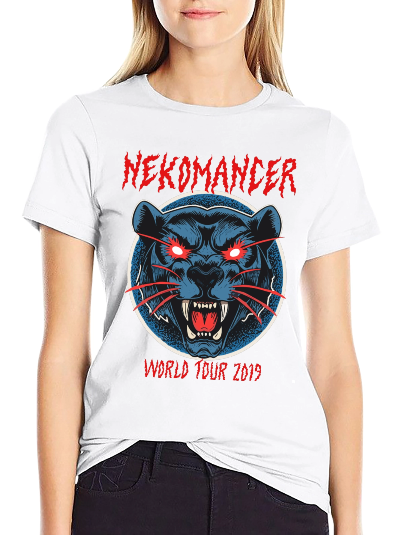 Nekomancer World Tour 2019 Graphic T-Shirt