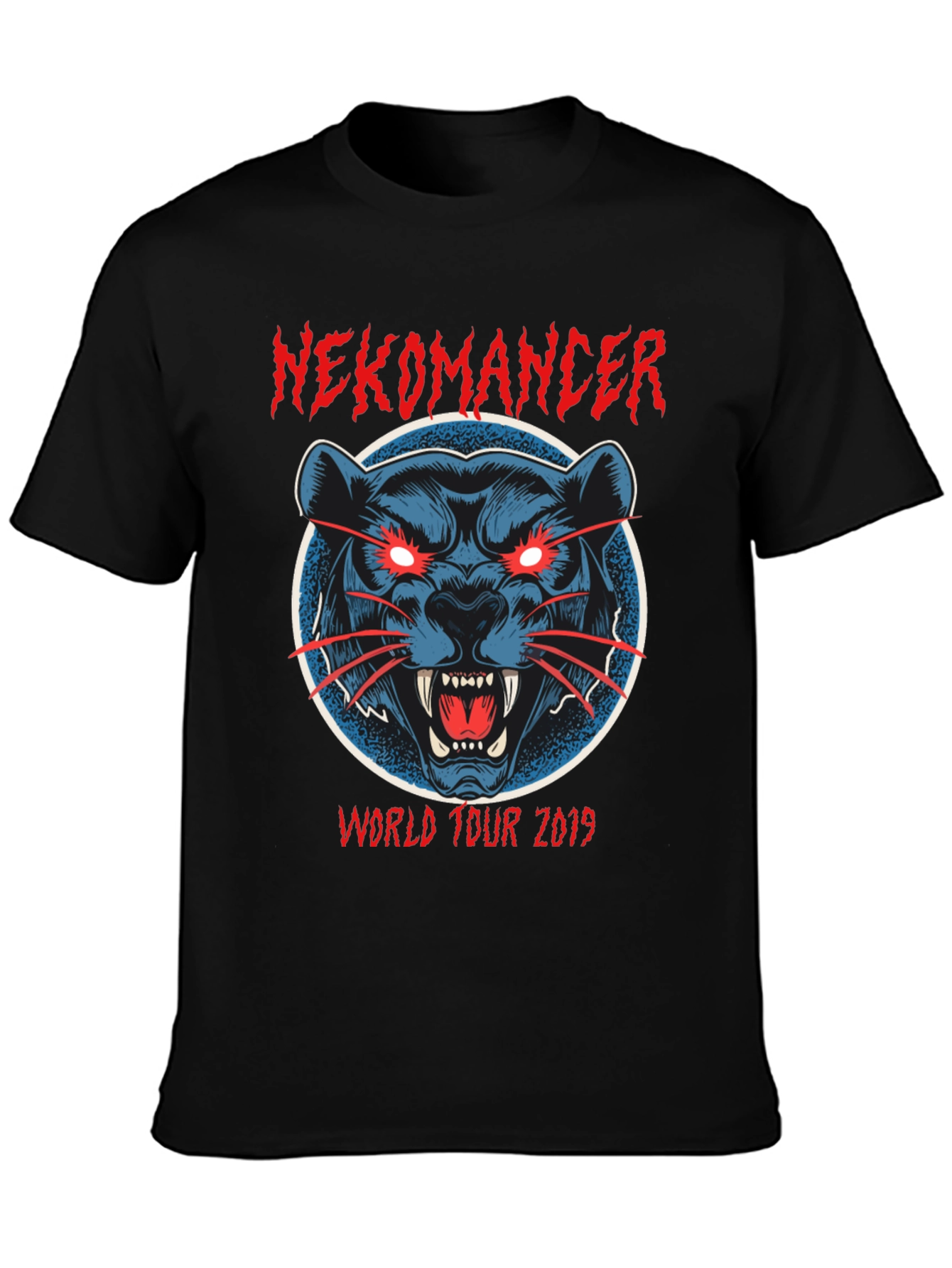 Nekomancer World Tour 2019 Graphic T-Shirt