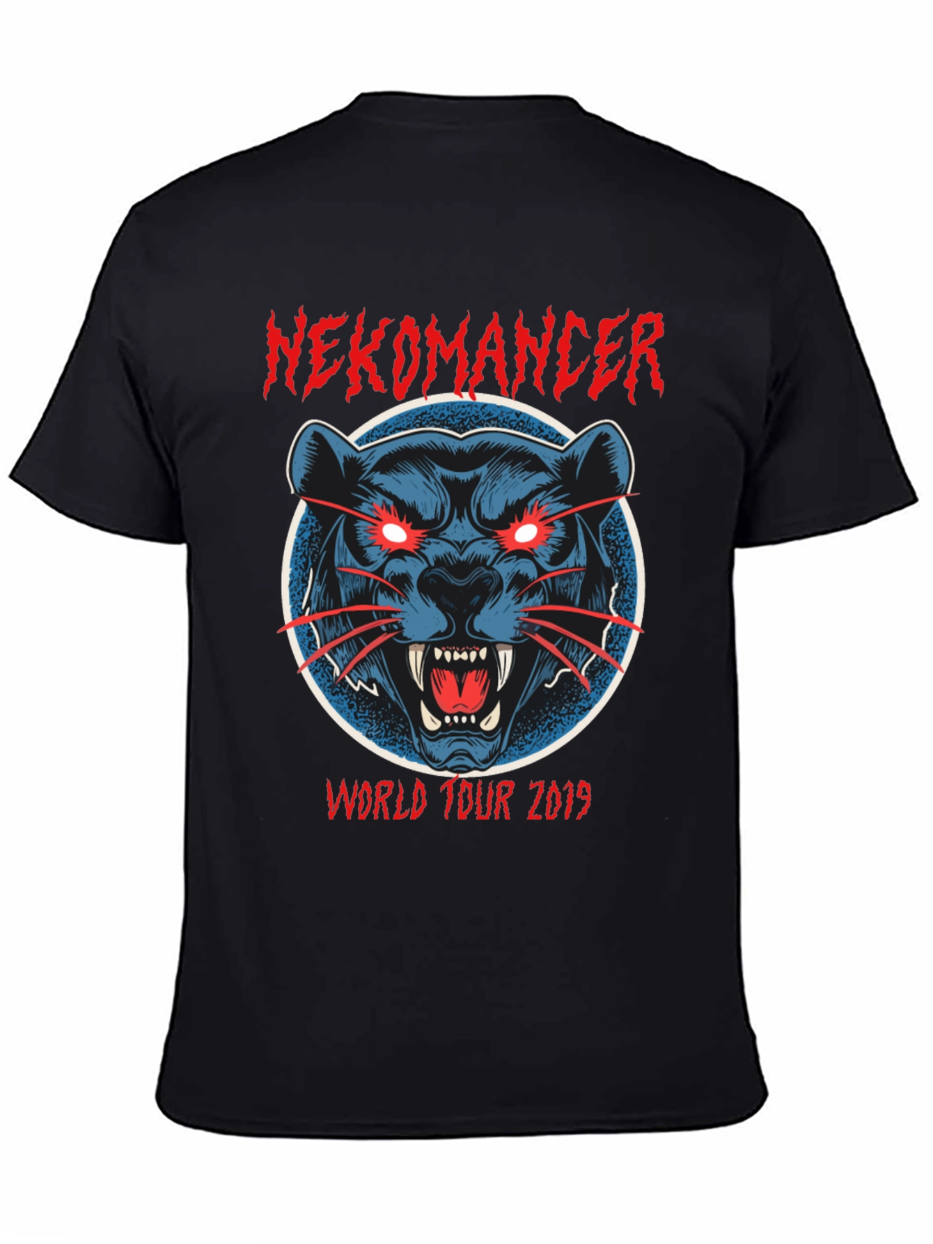 Nekomancer World Tour 2019 Graphic T-Shirt