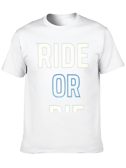 Ride or Die Graphic T-Shirt - Black