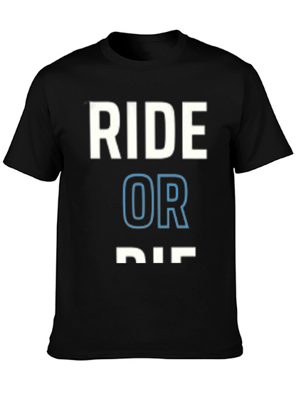 Ride or Die Graphic T-Shirt - Black