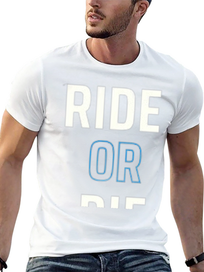Ride or Die Graphic T-Shirt - Black