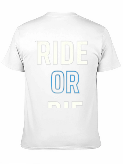 Ride or Die Graphic T-Shirt - Black
