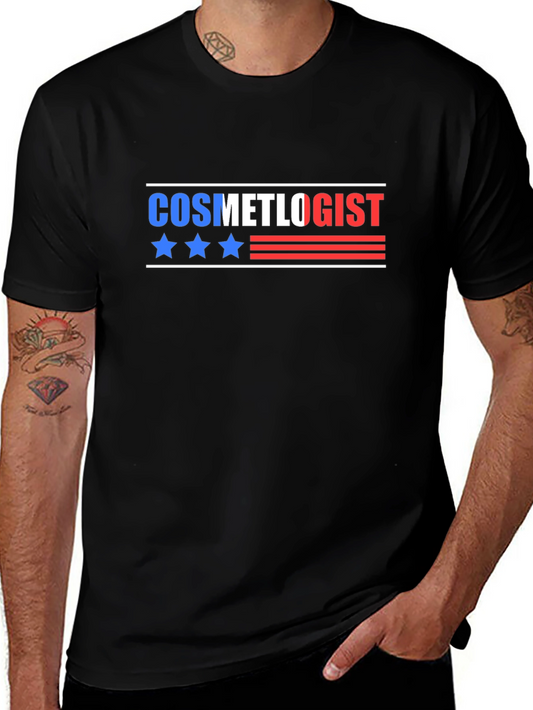 Cosmetologist Patriotic T-Shirt