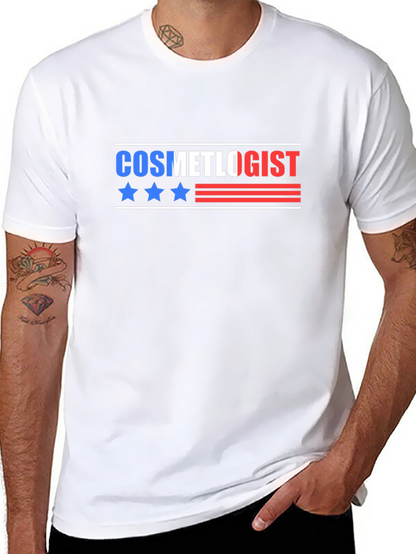 Cosmetologist Patriotic T-Shirt