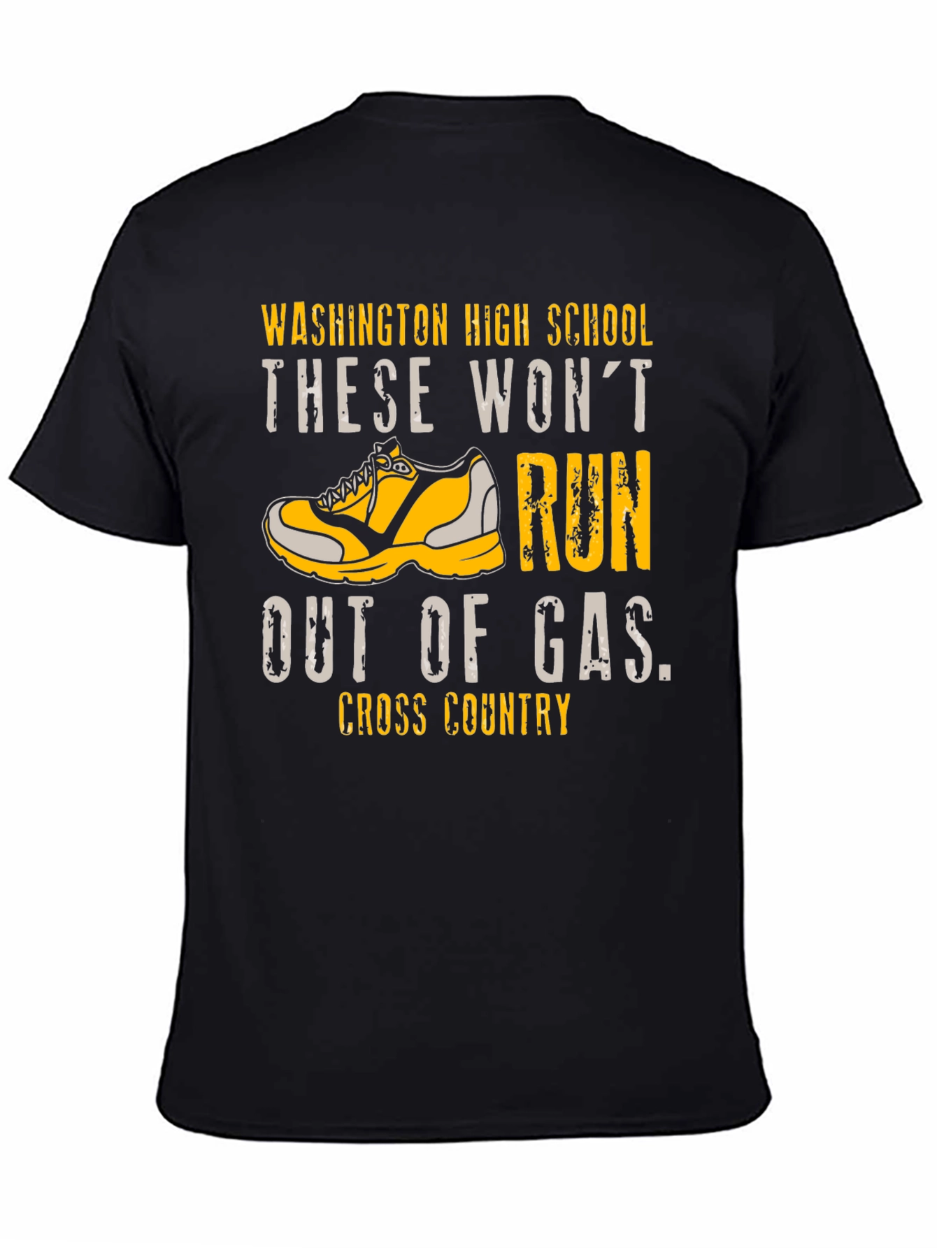 Cross Country Running Graphic T-Shirt