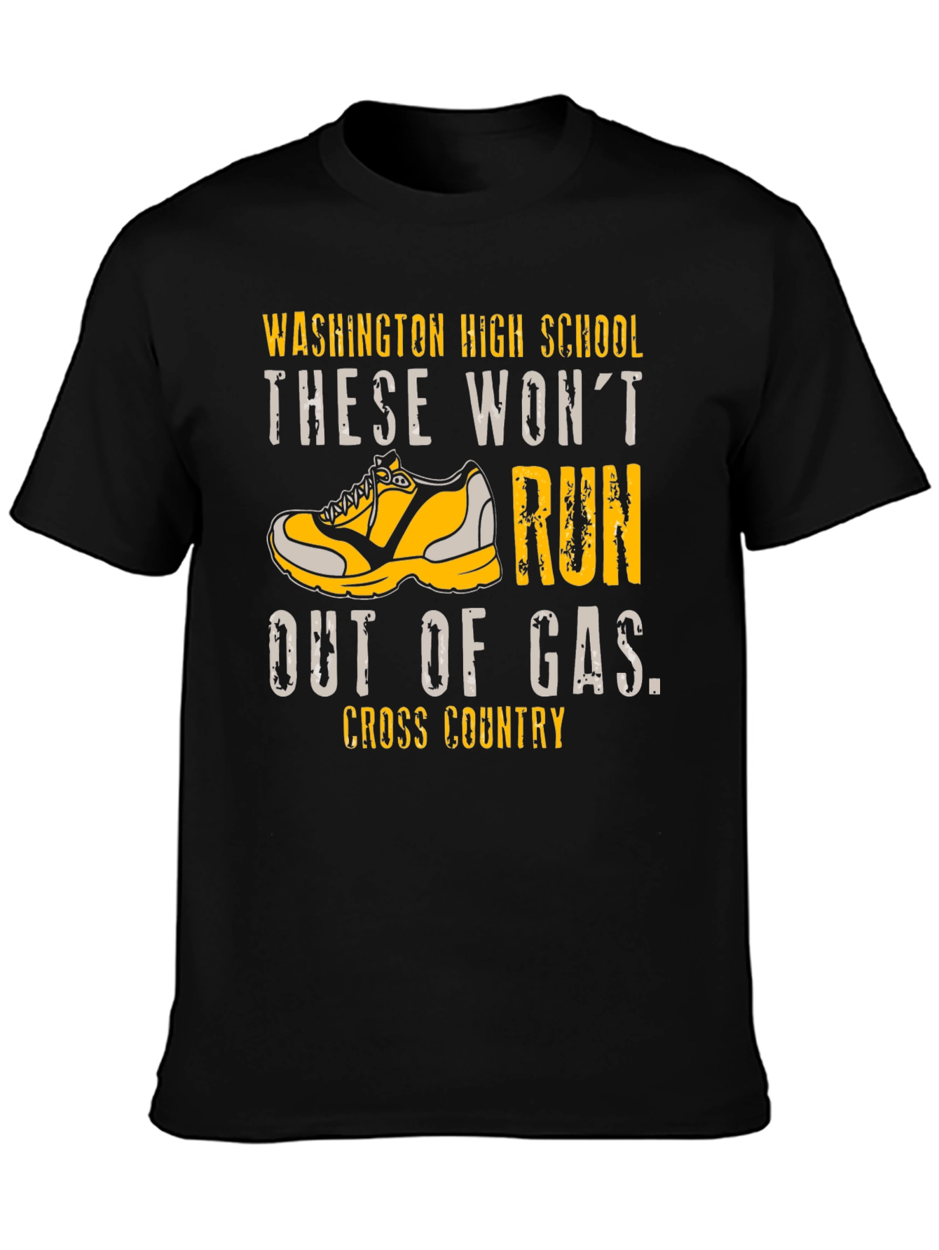 Cross Country Running Graphic T-Shirt