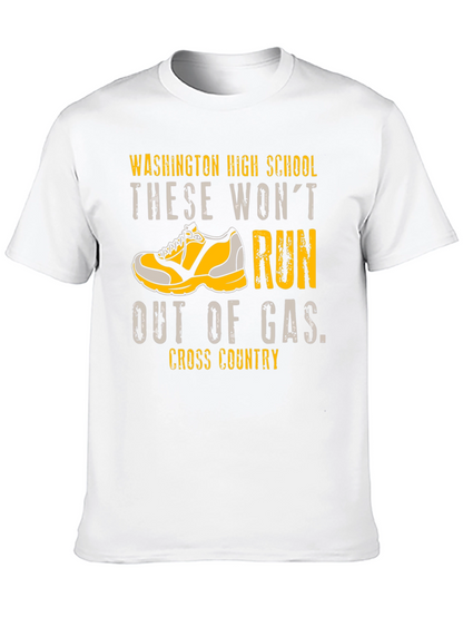 Cross Country Running Graphic T-Shirt