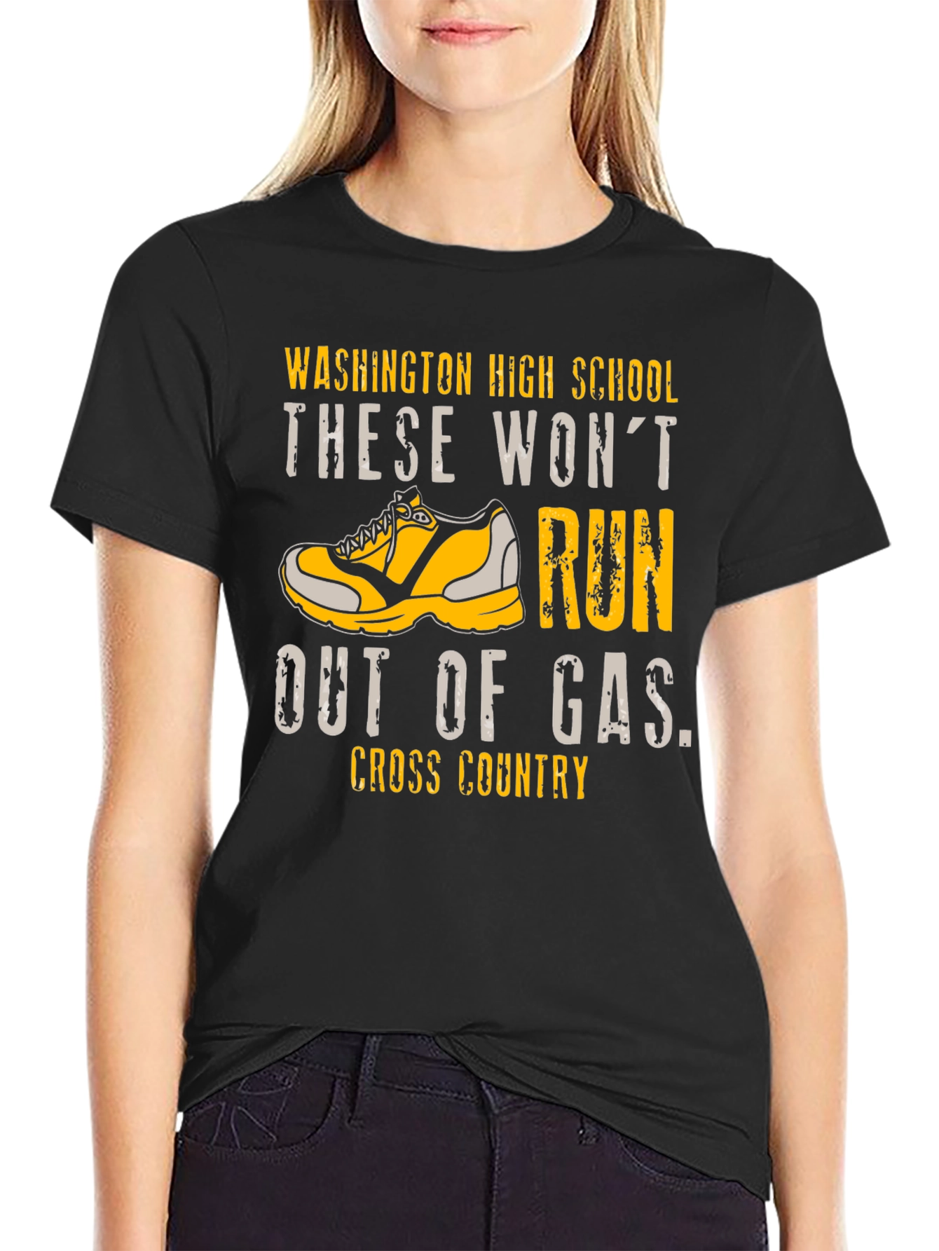 Cross Country Running Graphic T-Shirt