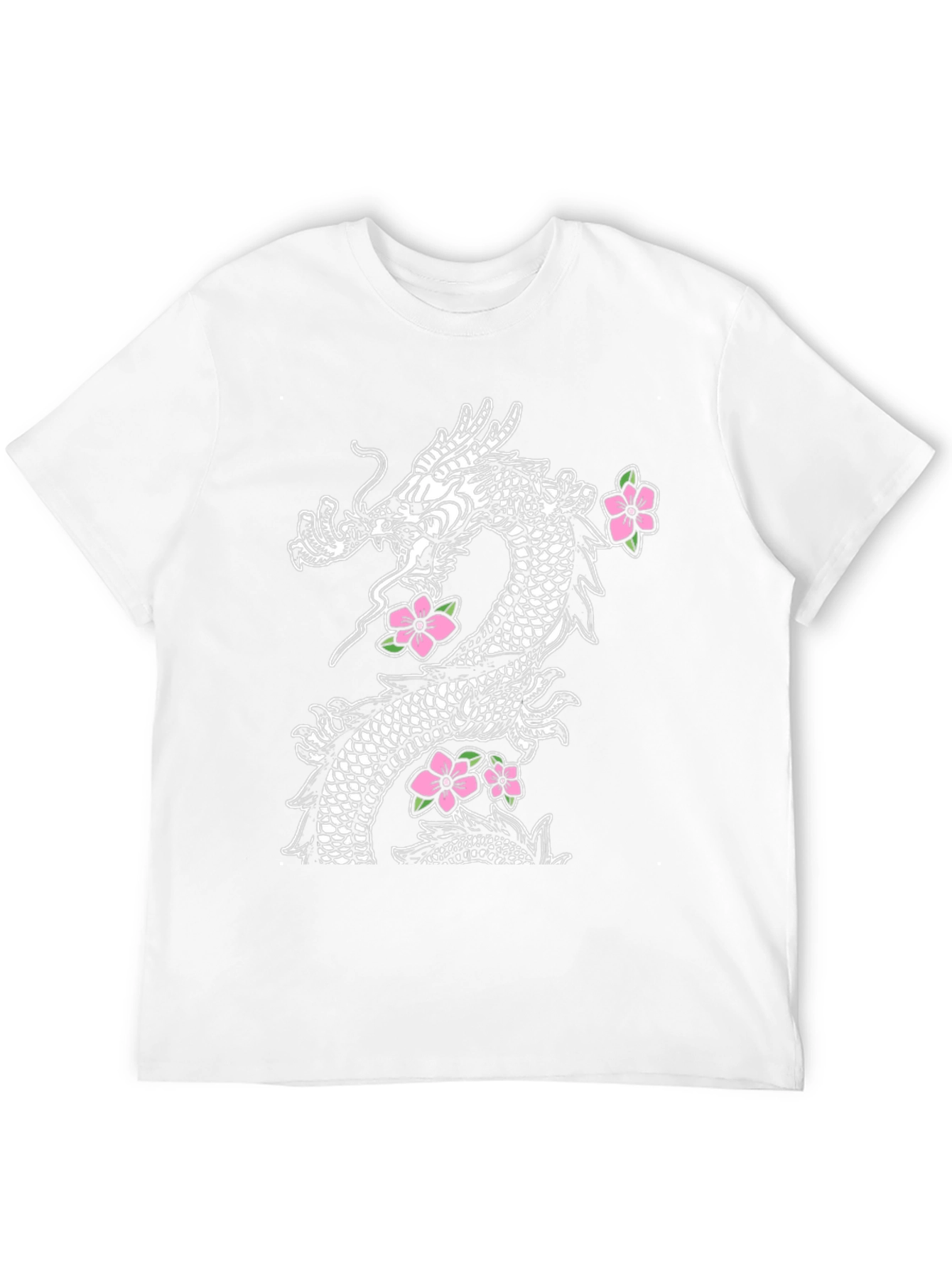 Dragon & Blossom Graphic Tee