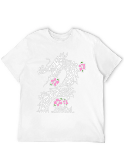 Dragon & Blossom Graphic Tee