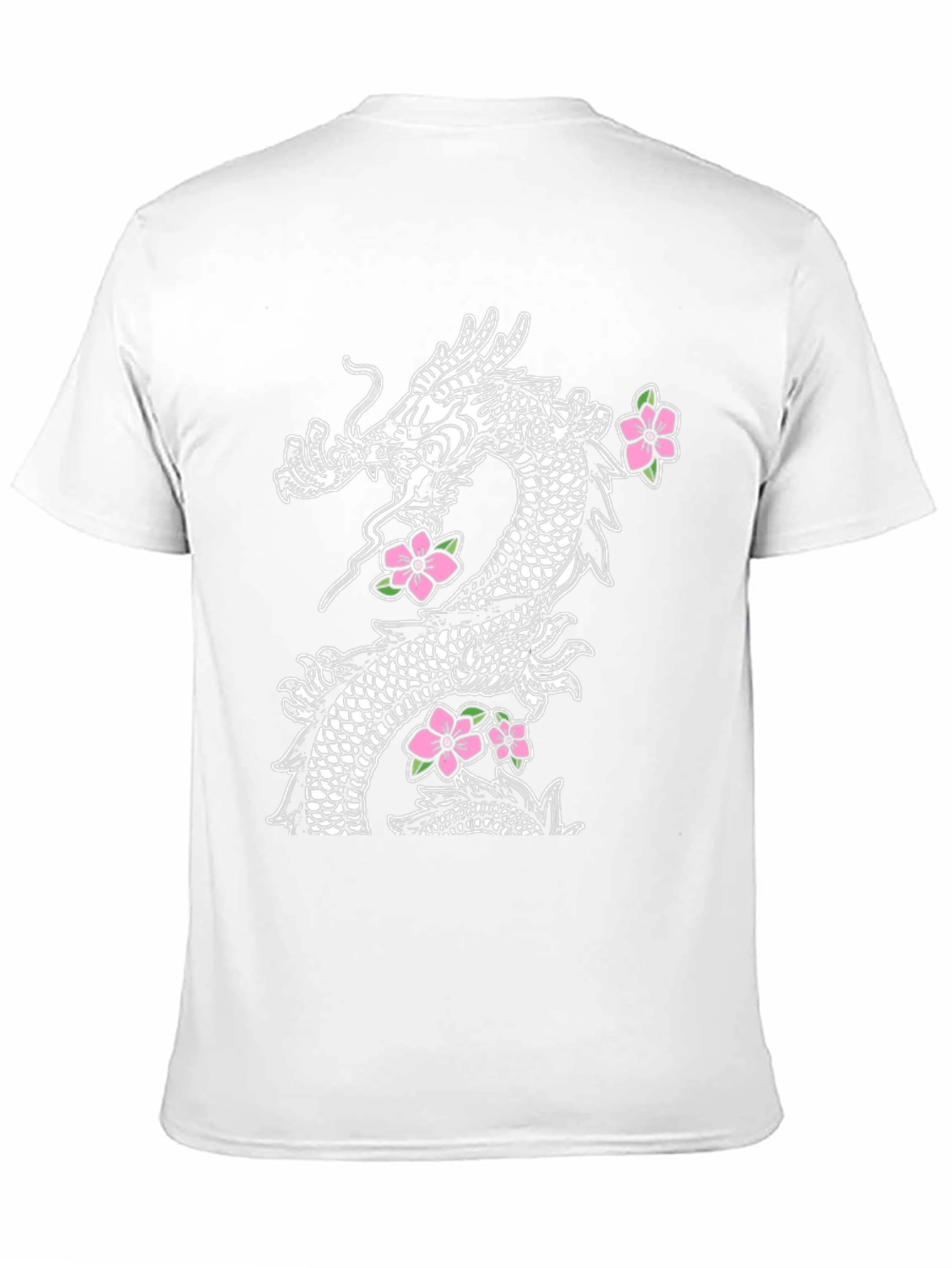 Dragon & Blossom Graphic Tee