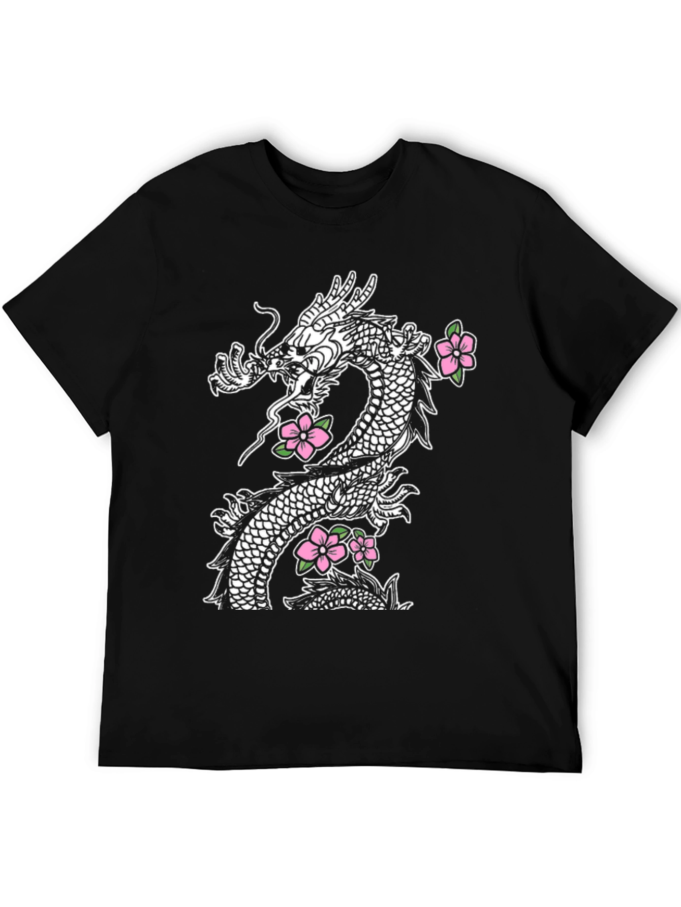 Dragon & Blossom Graphic Tee