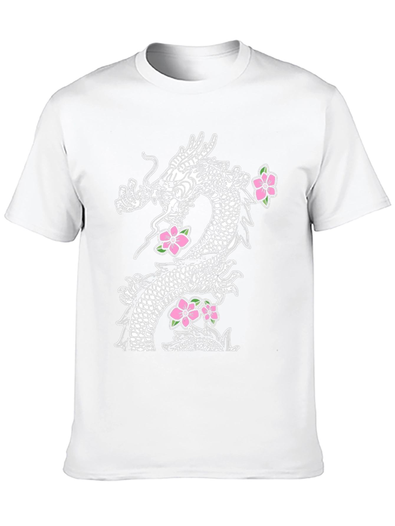 Dragon & Blossom Graphic Tee