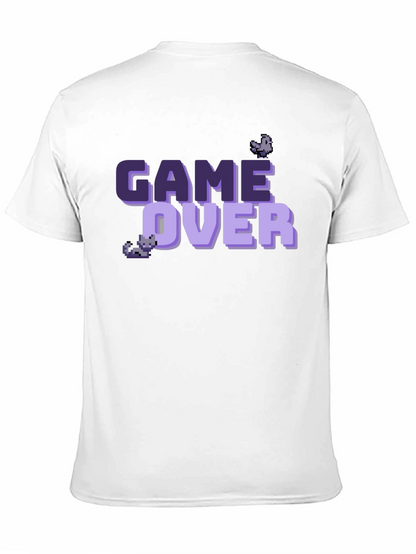 Game Over Pixel Art T-Shirt - Black