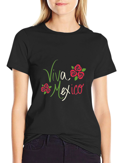 Viva Mexico Graphic Tee - Soft Cotton Blend