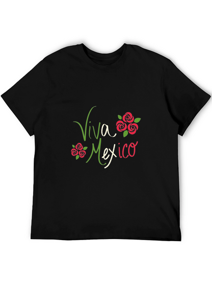 Viva Mexico Graphic Tee - Soft Cotton Blend