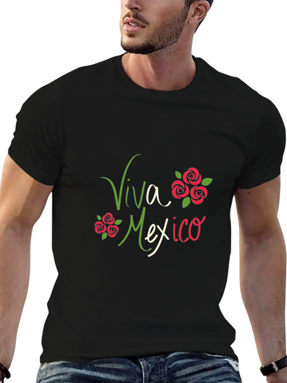 Viva Mexico Graphic Tee - Soft Cotton Blend