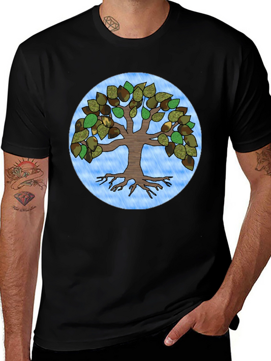 Tree of Life Graphic Tee - Nature Inspired T-Shirt