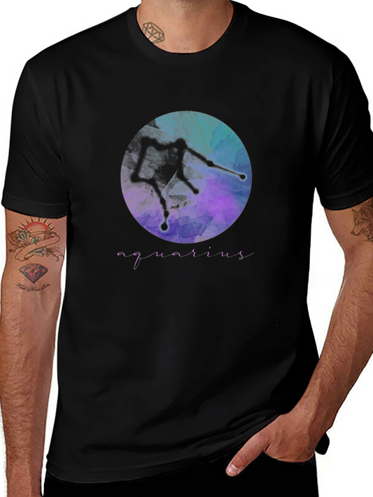 Aquarius Constellation Graphic Tee