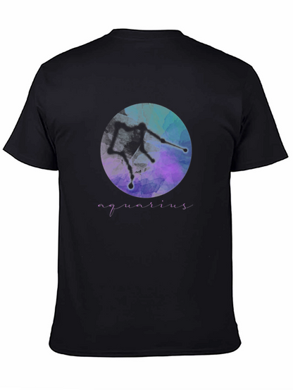 Aquarius Constellation Graphic Tee