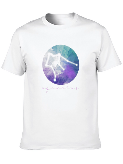 Aquarius Constellation Graphic Tee