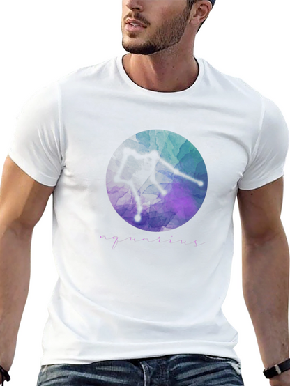 Aquarius Constellation Graphic Tee