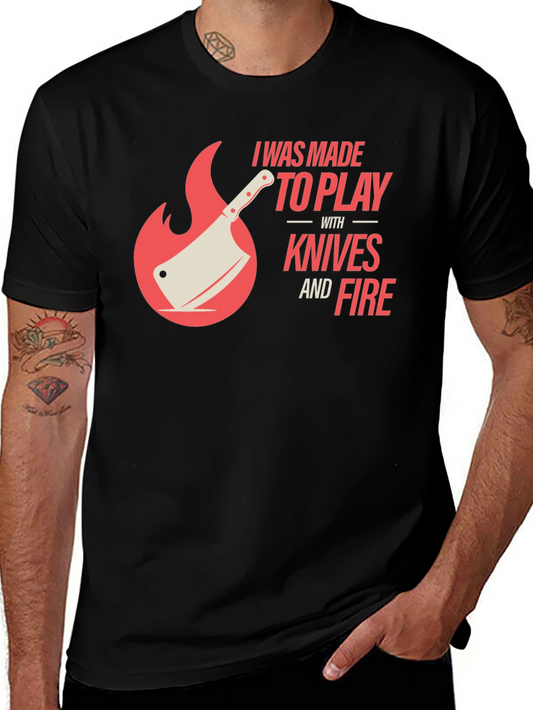 Knives and Fire Graphic Tee